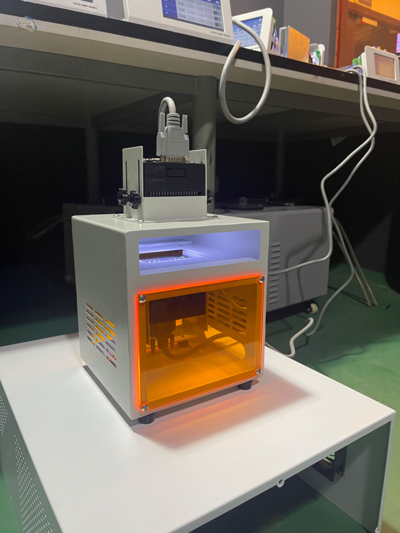 緊湊型小尺寸上下光源對照UV固化機(jī)簡易固化箱